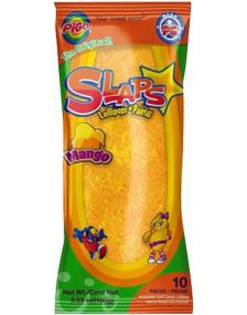 10 pk Pigui Slaps Mango - Formbare Kjærligheter på Pinne 100 gram (Mexico)