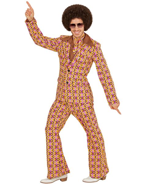 70'er Retro Disco Herrekostume