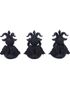 Hear No Evil, See No Evil, Speak No Evil - 3 stk Baphoboo Figurer 13,4 cm