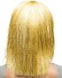 Crazy Gold - Skinnende Gullfarget Parykk