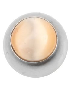 Katteøje Orange - 6 mm Stålkugle til 1,6 mm Stang