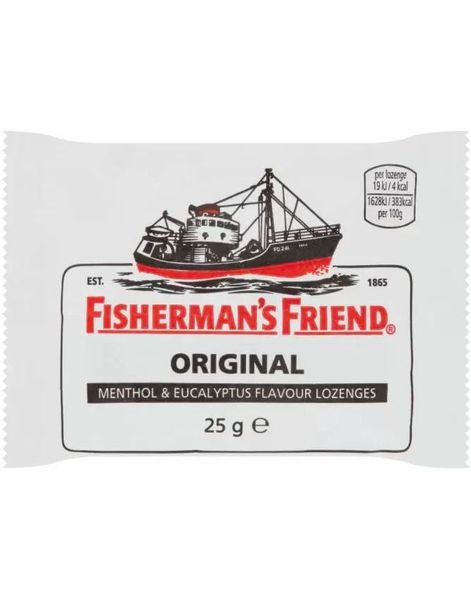 Fisherman's Friend med Smak av Menthol og Eucalyptus