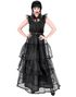 Dark Girl - Wednesday Inspirert Kostyme til Dame - XX-Large