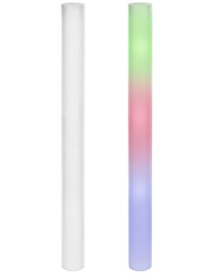 9 stk LED Foam Sticks - Lysende Stav/Pinner med Forskjellige Lysmoduser 48 cm