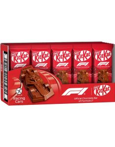 30 stk KitKat F1 Racing Cars - Formel 1 Sjokoladefigur - Limited Edition - Hel Eske 0,87 kg