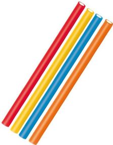 200 stk Jake Churritos Rainbow - Glatte Flerfargede Lakrisstenger 1,4 kg
