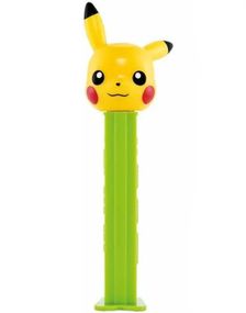 Grønn Pikachu Pez-Holder med 2 stk Pez Pakker