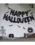 Happy Halloween Girlander med Flaggermus og Spindelvev Fright Night