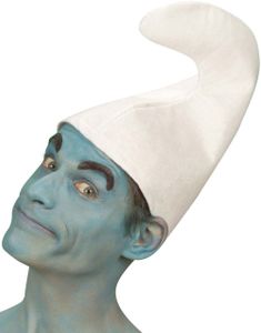 Hvid Smølfe Hat 