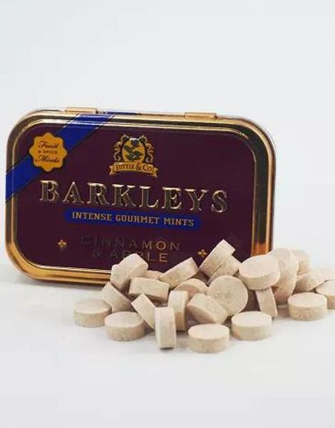 Barkleys Intense Gourmet Mints Cinnamon & Apple - Sukkertøy med Eple og Kanelsmak 50 g