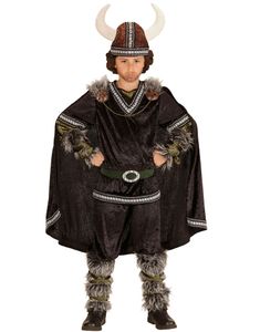 Herskende Viking - Komplet Børnekostume med Hat
