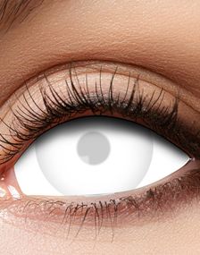 Blind White Mini Sclera 17 mm Crazylinser