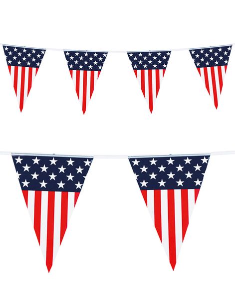 USA Flagbanner 6 Meter - American Party