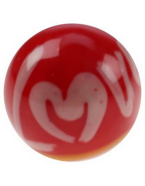 Love - Rød Akrylkugle