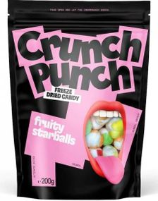 Crunch Punch Fruity Starballs - Pose med Frysetørket Godteri 100 gram