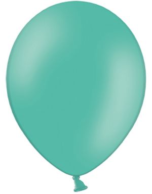 10 stk 30 cm - Aquamarin Balloner