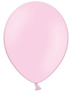 100 stk 13 cm - MEGAPACK - Baby Rosa Små Balloner