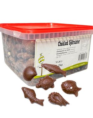 2,2 kg Sjokolade Sjødyr