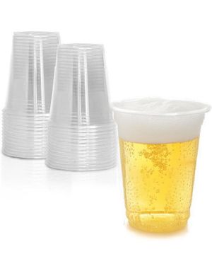 12 stk Genanvendelige Plastikkrus 1 Pint - 568 ml