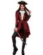Deluxe Swashbuckler Pirat Kostume til Dame