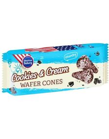 American Bakery Cookies & Cream Wafer Cones - 100 g