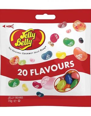 Jelly Belly Bean - Gelebønner med 20 Assorterte Smaker (USA Import)