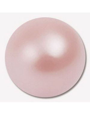 Perle Pink - 8 mm Akrylkugle til 1,6 mm stang