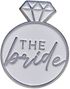 The Bride - Metall Pin/Badge i Hvit og Sølv - Hen Weekend