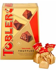 Toblerone Truffles Box - Toblerone-trøfler i Gaveæske 180 gram