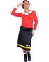 Lisensiert Olive Oyl Kostyme til Dame - Small