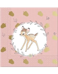 20 stk Servietter 33x33 cm - Bambi
