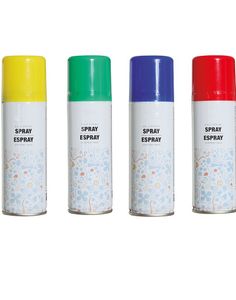 Silly String / Serpentin Spray i Assorterede Farver