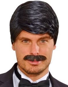Sort George Deluxe Paryk - Kan Styles!