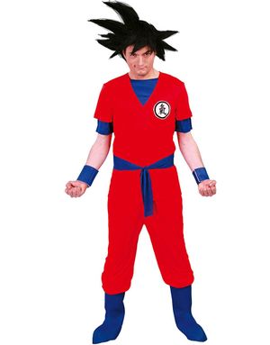 Anime inspireret Dragon Ball Goku Herrekostume