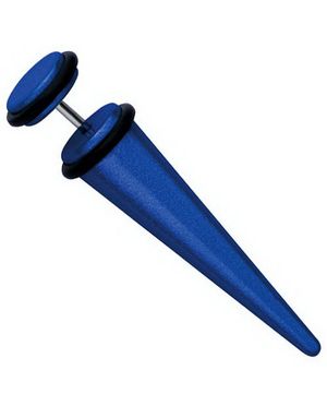 Fake Expander Metallic Blue - Fake Piercing