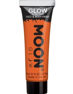 Orange Glow in the Dark Ansigts- og Kropsmaling 12 ml