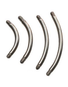 Blank Bananstang i Titan til 1,6 mm Kugle