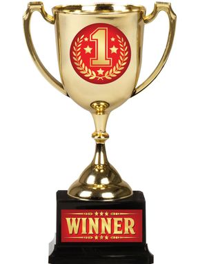 Vinner Pokal Gullfarget 19 cm