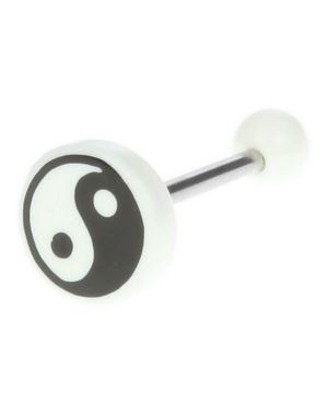 Yin Yang - Tungepiercing