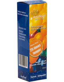 Anyfloat Hi-Float Pumpesæt til Latexballoner 100 ml - op til 25 gange længere svæve-tid!