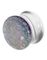 Pyrex Piercing Plug - Glitter Rosa Skær