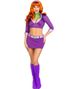 Meddling Cutie Daphne - Scooby-Doo Inspireret Kostume til Dame