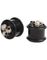 Three Head Skull - Sort Piercing Plug