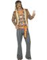 60'er Hippie Herrekostume 5 Dele