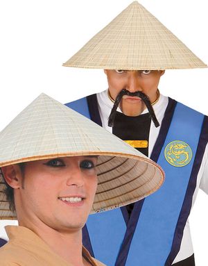 Vietnamesisk Stråhat med Snor