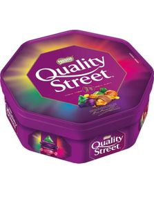 Stor Quality Street Chokolade og Toffee i Skøn Plastæske 600g