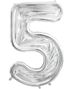 "5" Nummerramme til Ballonger 79x126 cm
