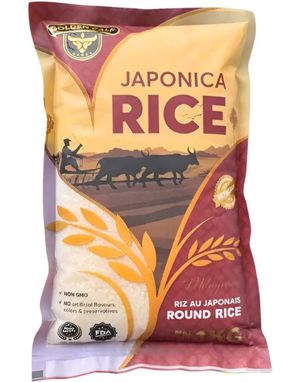 Japonica Rice / Japansk Ris - Golden Calf 1 kg (Vietnam)