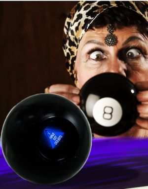 Magic/Mystic 8 Ball - Spådomsbiljardkule
