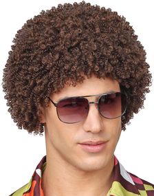 Brun 70’er Afroparyk